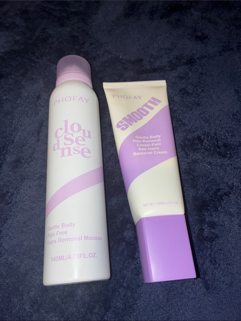 Ventti SilqueSkin Hair Removal Mousse - White & Purple